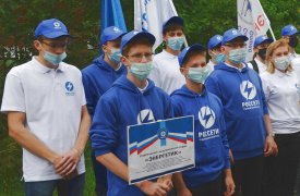 Студотряд «Энергетик» работает на электросетевых объектах Тулэнерго