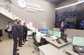 Полномочный представитель Президента России в Центральном федеральном округе Игорь Щеголев посетил ЦУС «Россети Центр» в Рязани