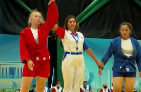 Тульская самбистка взяла «золото» на первых Играх стран СНГ
