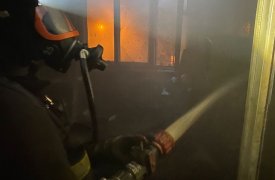 В Новомосковске при пожаре пострадал 52-летний мужчина