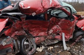 В ДТП в Щекинском районе Тульской области погиб водитель одной из машин