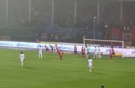 Первый тайм матча «Арсенал» - «Локомотив» закончился со счетом 2:0 в пользу туляков