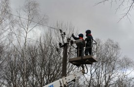 Энергетики «Россети Центр и Приволжье Тулэнерго» восстанавливают электроснабжение ряда районов, нарушенное непогодой