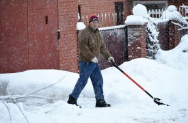 24% месячной нормы осадков: на Тулу обрушился сильнейший снегопад с 1949 года