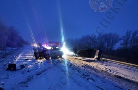 В Щекинском районе Skoda при обгоне столкнулась с «Нивой», пострадал один человек