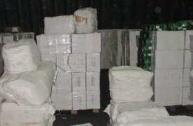 В Тульской области арестовали автофуру с 13 тысячами контрафактной обуви из Киргизии