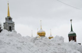 Снегопад в Тульской области обещает продлиться до середины следующей недели