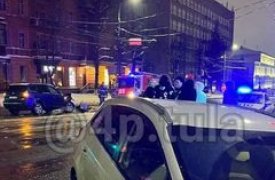 23 января в Туле на проспекте Ленина в ДТП пострадали три человека