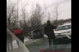 В ДТП под Кимовском столкнулись Daewoo и ВАЗ: пострадали три человека
