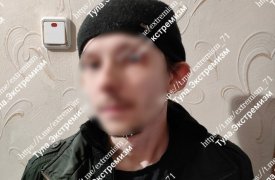 28-летний житель Новомосоковска был задержан за вандализм и экстремистские надписи