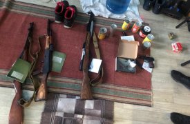 Житель Новомосковска подозревается в незаконном хранении дома оружия и патронов