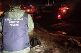 Следователи проверяют обстоятельства гибели двух людей на пожаре в Арсеньевском районе