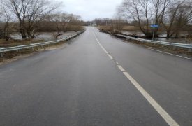 За сутки в Тульской области возобновили движение по 3 низководным мостам