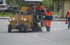 В 40 млн рублей обойдутся казне работы по нанесению дорожной разметки в Туле