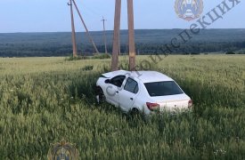 В вылетевшей в кювет легковушке в Тульской области пострадали двое парней