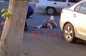 В центре Тулы мотоциклист сбил пенсионерку, в последствии скончавшуюся в больнице