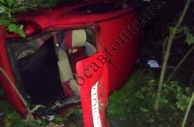 В Чернском районе  Тульской области ДТП с пострадавшими: пьяный водитель опрокинулся в кювет на Chery QQ6