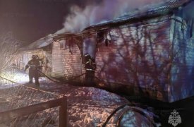 В Ефремове на пожаре погибла 62-летняя женщина