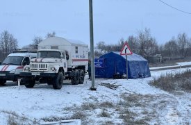 3 пункта обогрева открылись на трассах Тульской области