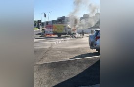 В Туле у гипермаркета 