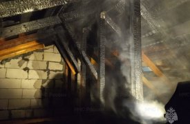 В Новомосковске на пожаре погиб мужчина