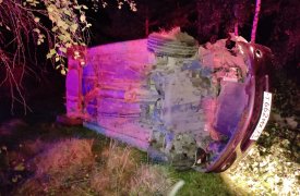 В Заокском районе Opel вылетел с трассы: водитель погиб