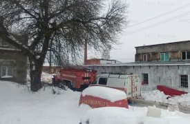 На пожаре в Щекино Тульской области эвакуированы пять человек
