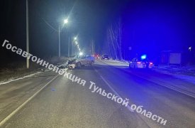 В ДТП с двумя легковушками в Киреевском районе пострадал водитель автомобиля Renault