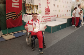 Тульская спортсменка завоевала серебро чемпионата России по пауэрлифтингу спорта лиц с ПОДА