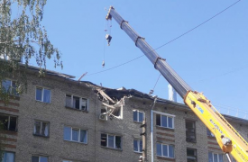 Два десятка домов повреждены из-за атаки БПЛА в Туле