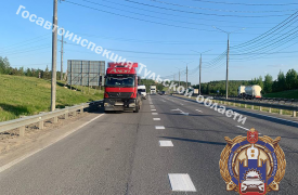 «Немец» протаранил Kia на трассе М-2 в Заокском районе Тульской области