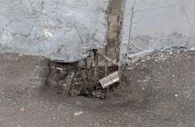 В тульском поселке Иншинский обрушился единственный мост, ведущий к школе