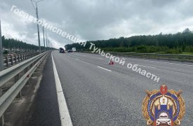 Женщина с ребенком пострадали в аварии под Тулой