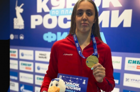 Тульская пловчиха завоевала два золота Кубка России