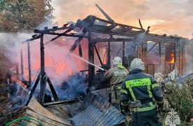 В Тульской области за прошедшие сутки потушено 3 техногенных пожара