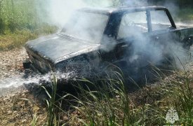 Три  пожара ликвидировали в Тульской области за сутки