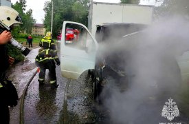 Четыре авто горели в Тульской области за прошедшие сутки