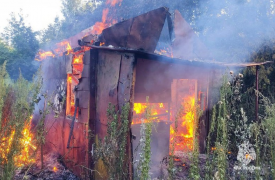 Два пожара и три ДТП ликвидировали в Тульской области за сутки
