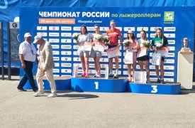 Тульская спортсменка Виктория Лукашова стала призером чемпионата России по лыжероллерам