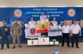 Тульская метательница ножей Анна Маркова взяла серебро на Кубке ДОСААФ