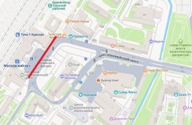 10 августа в Туле временно ограничат парковку на площади перед Московским вокзалом