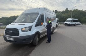 80 нарушений за неделю выявили сотрудники тульской ГИБДД при проверке автобусов