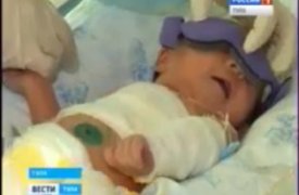 Девочка-отказница пострадавшая в ЦРД Тулы идет на поправку