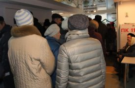 В Туле жители продолжают 