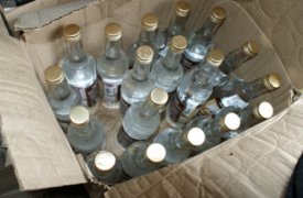За 11 месяцев в Туле и области изъяли более 1500 литров алкоголя