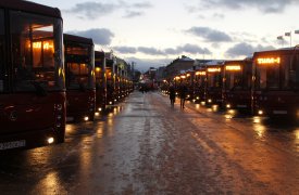 В Туле на городских маршрутах начали курсировать 30 новых автобусов