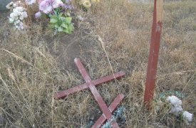 В Тульской области пьяная жительница надругалась над могилой