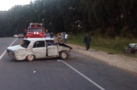Трое парней пострадали в аварии под Тулой