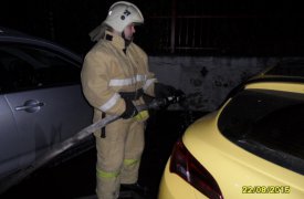В ночь на 22 августа в Туле сгорели еще три автомобиля