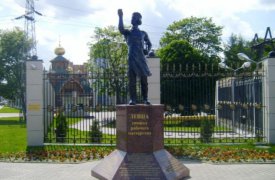У тульских памятников появилась подсветка